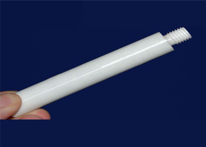 95% high purity high temperature threaded alumina/zirconia ceramic rods